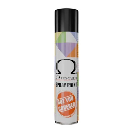OMEGA AEROSOL SPRAY PAINT Black Image
