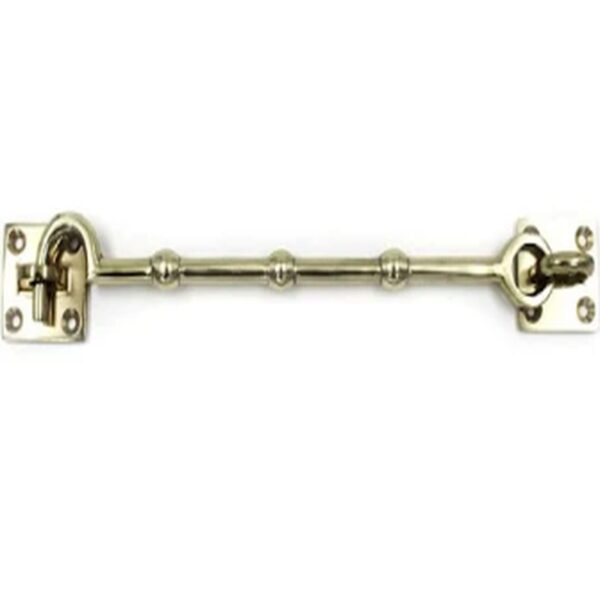 WALDO P/P CABIN HOOK BRASS 200MM