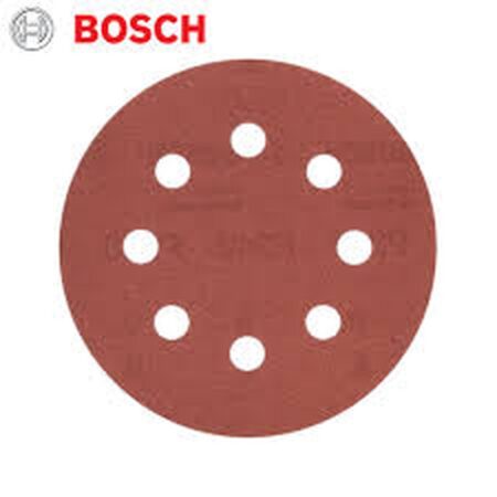 BOSCH SANDPAPER ROUND 125MM 240G [5]