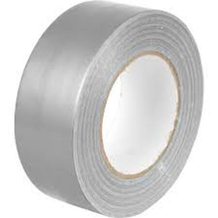 DUCT TAPE 48MM X 25MTR SILVER PER ROLL