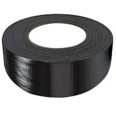 DUCT TAPE 48MM X 25MTR BLACK PER ROLL[24