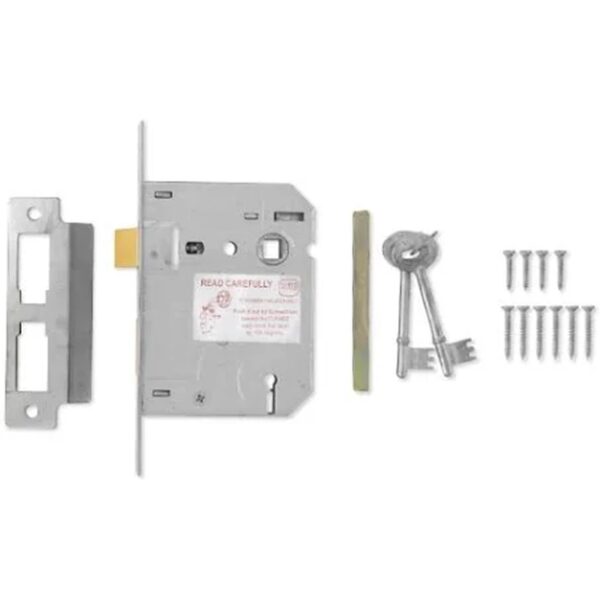 LOCKSET JAQUAR/BLISTER 2 LEVER SABS