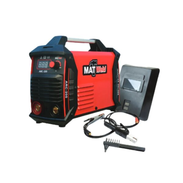 MATWELD WELDER INVERTER W/KIT 200AMP
