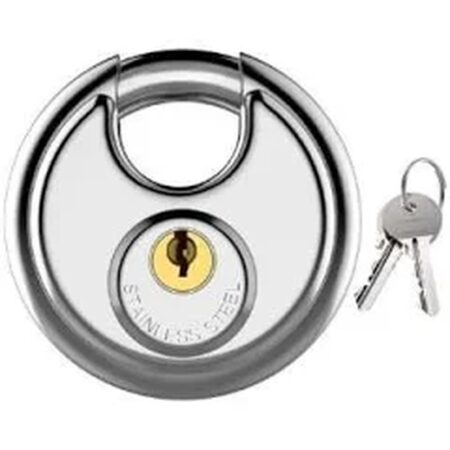 Product: OMEGA PADLOCK DISCUS S/S 80MM OMEGA PADLOCK DISCUS S/S 80MM