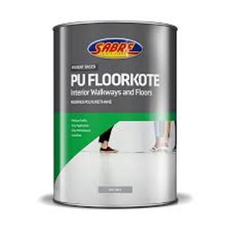 SABRE FLOORKOTE PU ASH GREY 5LTR