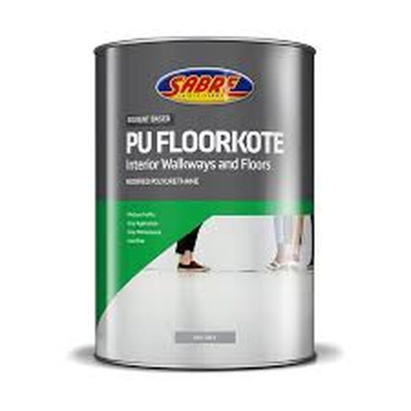SABRE FLOORKOTE PU ASH GREY 5LTR