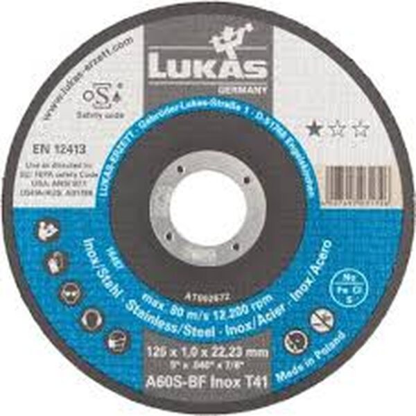 STEEL CUTTING DISC 230MM LUKAS