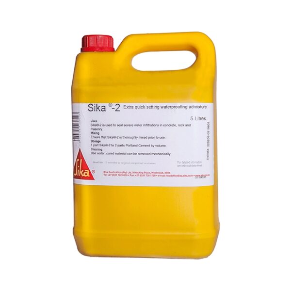 SIKA 2 EXTRA QUICK SETTING 5LTR