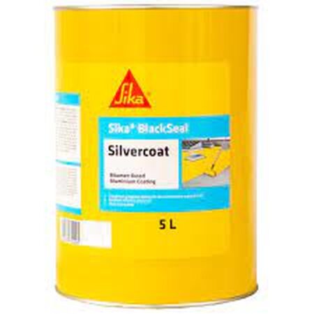 SIKA BLACKSEAL SILVAKOTE 5LTR